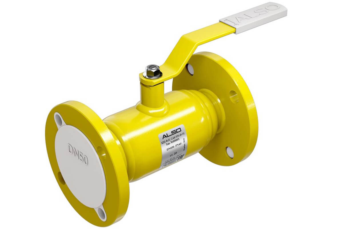 Кран шаровой фланцевый газовый полнопроходной КШ.Ф.П.GAS.150.25-01 Ду150 Ру25